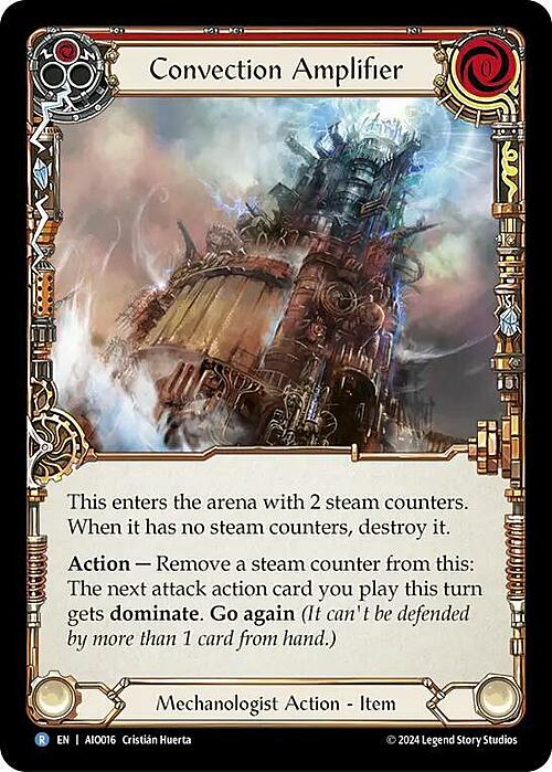 Convection Amplifier Card Front