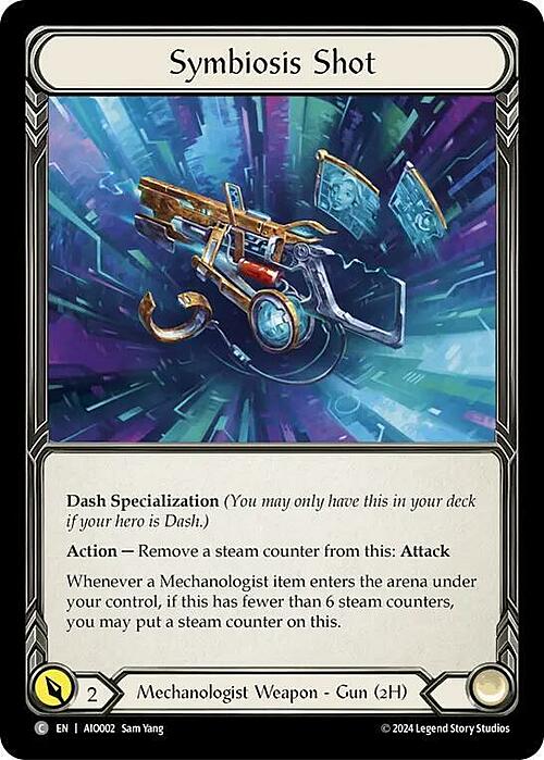 Symbiosis Shot Card Front