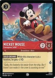 Mickey Mouse - Courageous Sailor 115