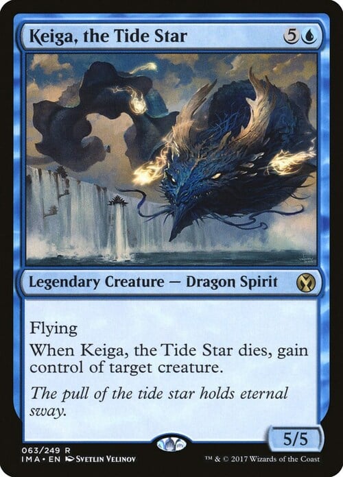Keiga, la Stella della Marea Card Front