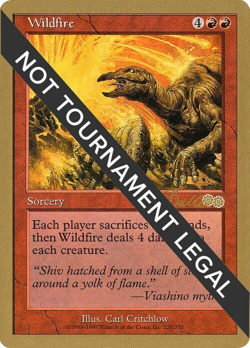 Wildfire Card Front