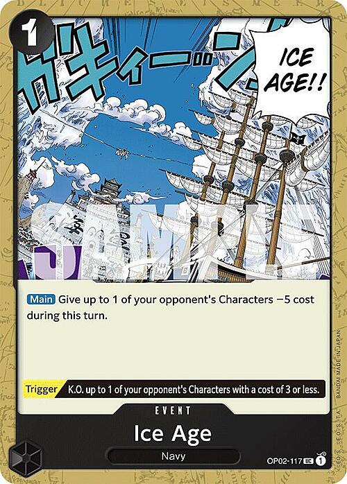 Ice Age Card Front