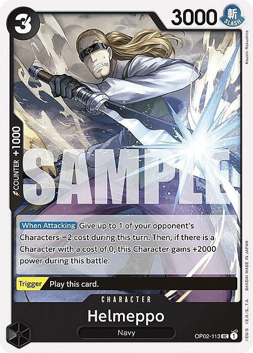 Helmeppo Card Front