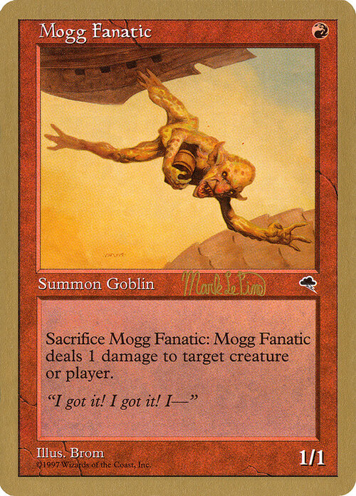 Mogg Fanatico Card Front