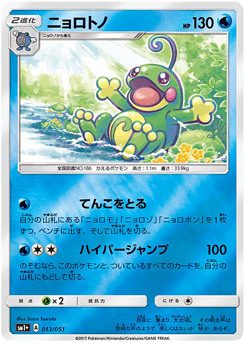 Politoed Card Front