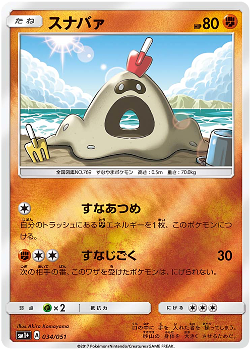 Sandygast Card Front