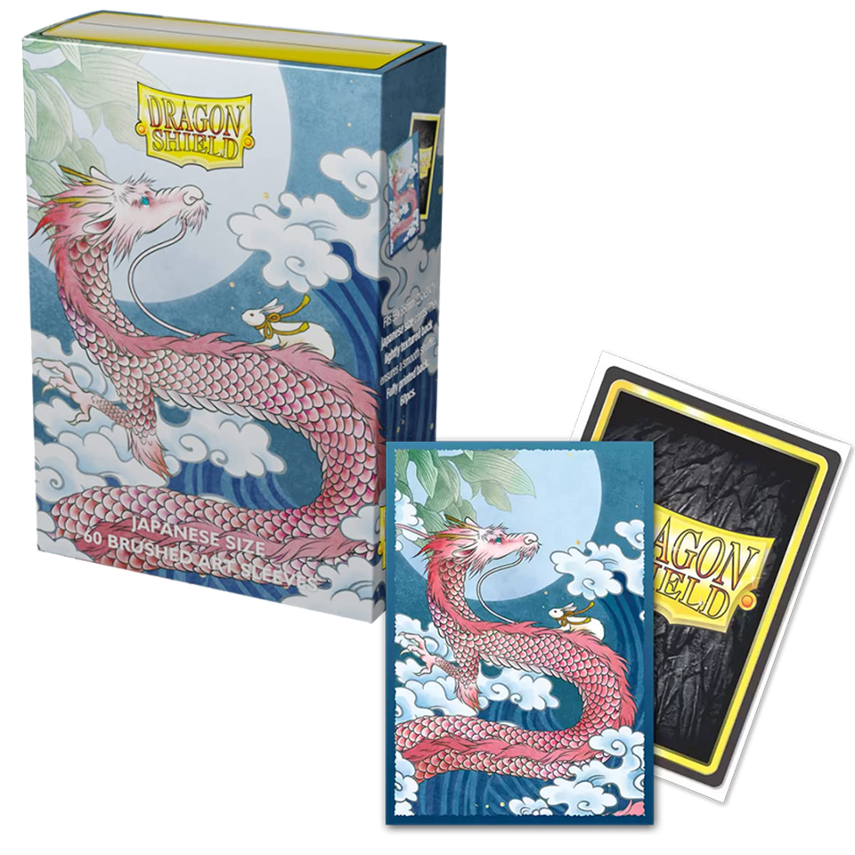 60 Small Dragon Shield Sleeves - Water Rabbit 2023