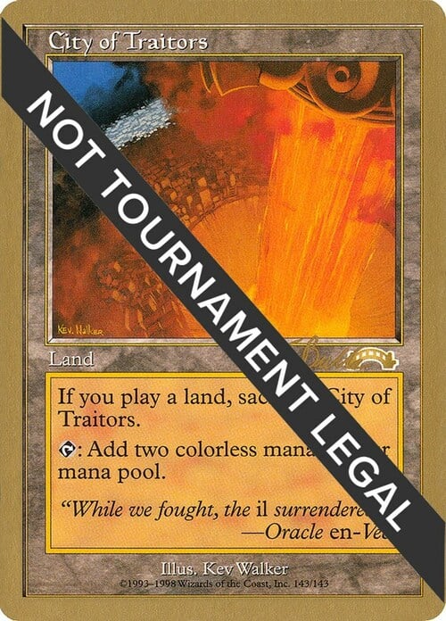 City of Traitors Card Front