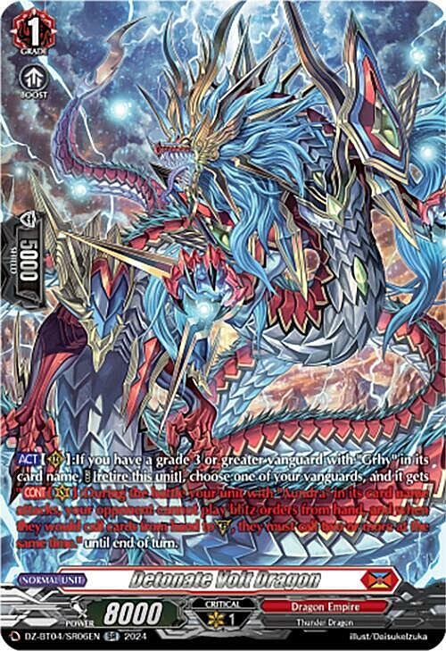 Detonate Volt Dragon Card Front