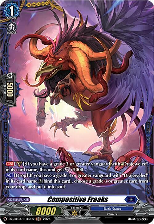 Compositive Freaks Card Front