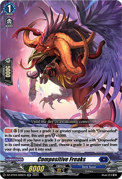 Compositive Freaks Card Front