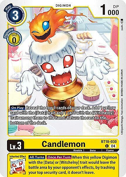 Candlemon Card Front