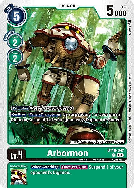 Arbormon Card Front