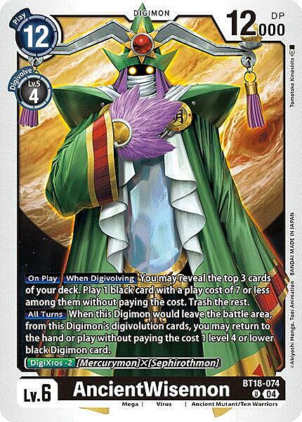 AncientWisemon Card Front