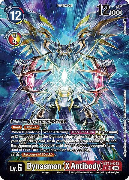 Dynasmon (X Antibody) Card Front