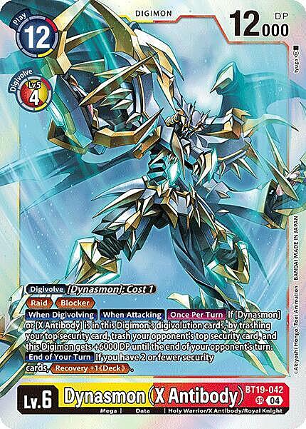 Dynasmon (X Antibody) Card Front