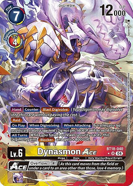 Dynasmon Ace Card Front