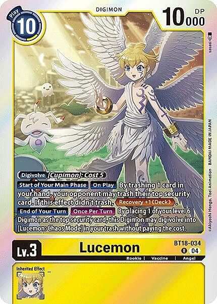 Lucemon Card Front