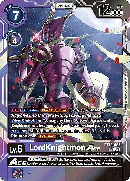LordKnightmon Ace Card Front