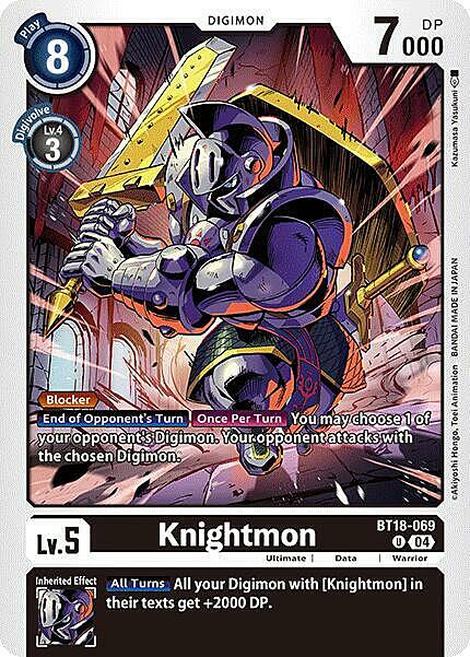 Knightmon Card Front
