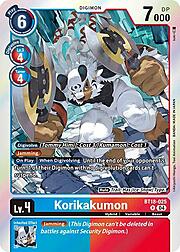 Korikakumon BT18-025