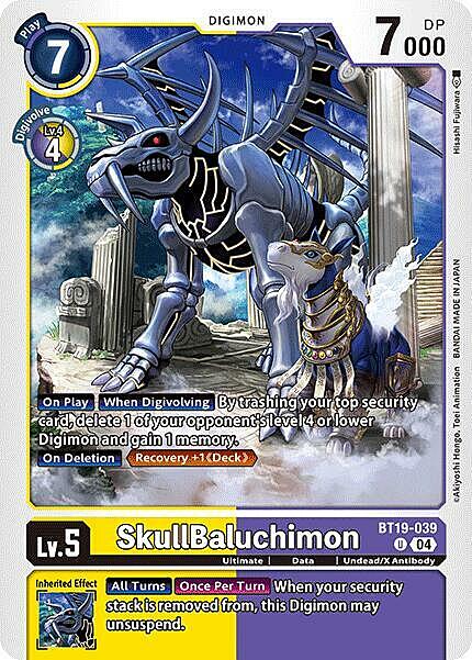 SkullBaluchimon Card Front