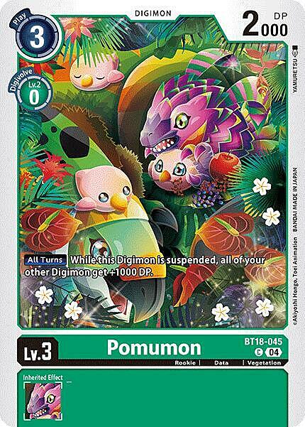 Pomumon Card Front