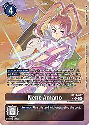Nene Amano · Alternate Art BT19-087a