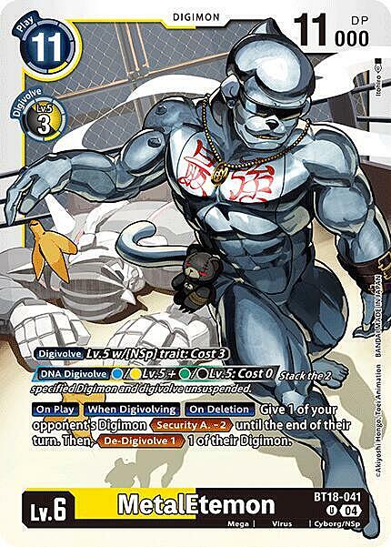 MetalEtemon Card Front