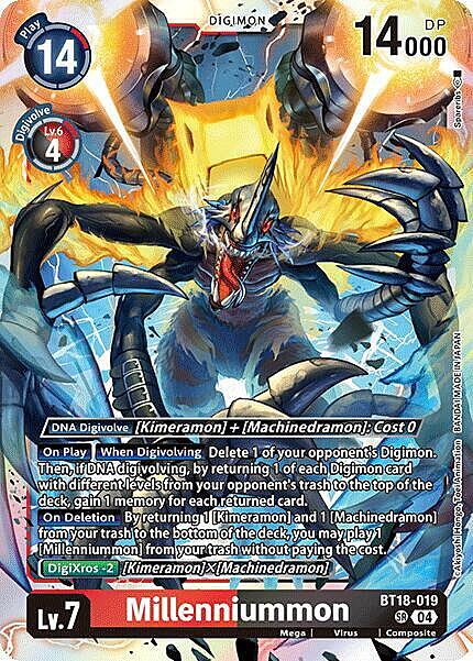 Millenniummon Card Front