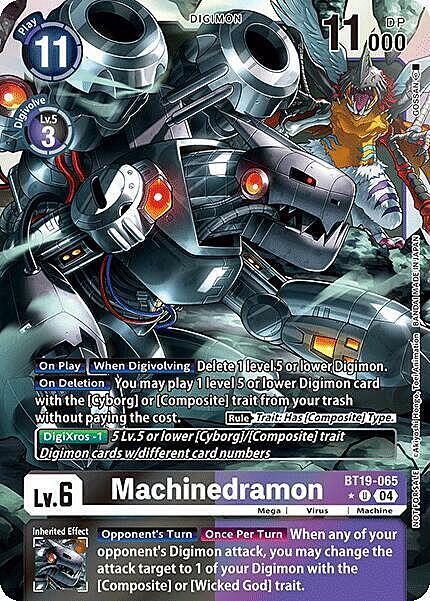 Machinedramon Card Front