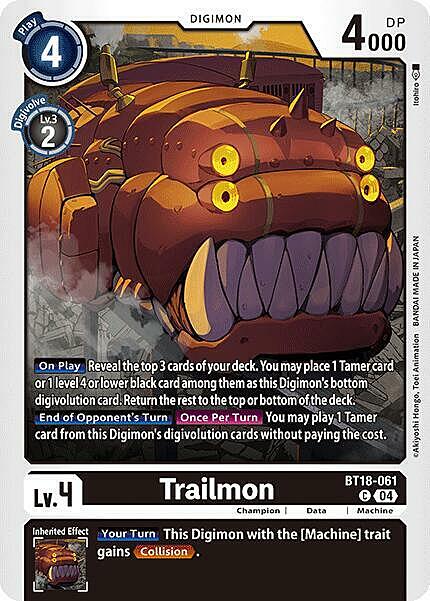 Trailmon Card Front