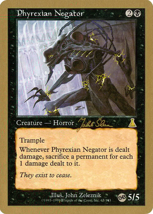 Eliminatore di Phyrexia Card Front