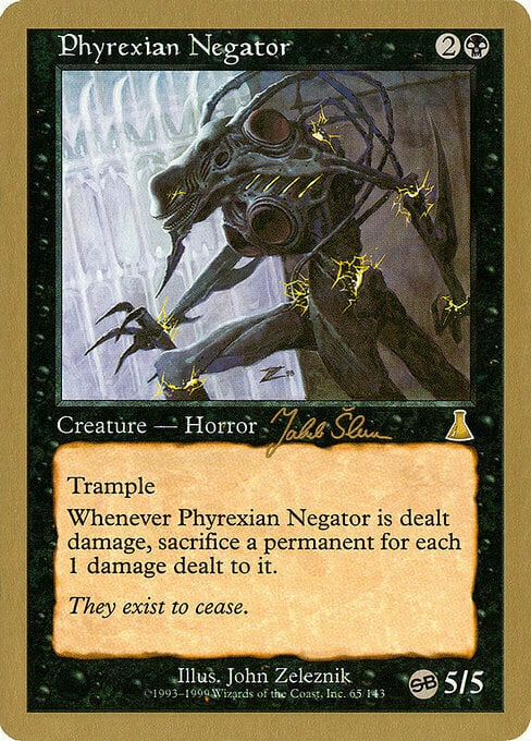 Phyrexian Negator Card Front