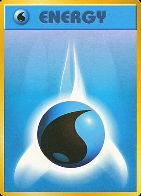 Water Energy Card Front