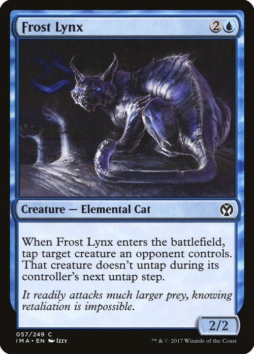 Frost Lynx Card Front