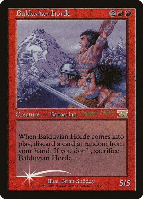 Balduvian Horde Card Front