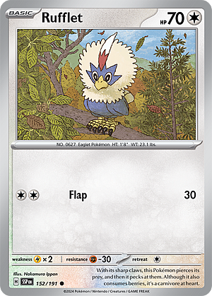 Rufflet Card Front