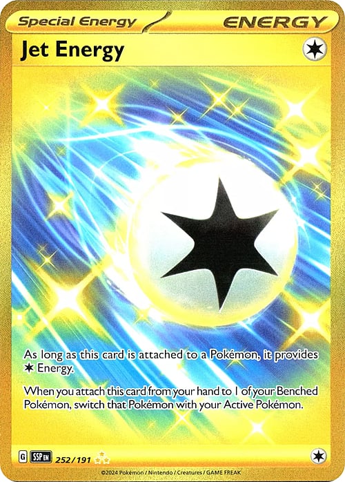 Jet Energy Card Front