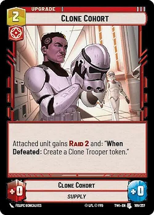 Clone Cohort Card Front