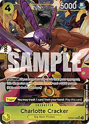 Charlotte Cracker · Alternate Art OP03-108a