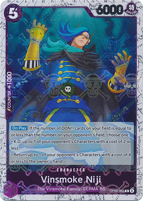 Vinsmoke Niji Card Front