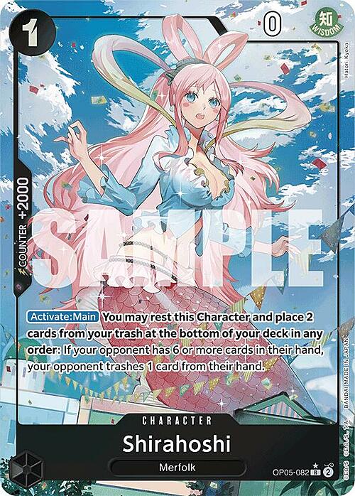 Shirahoshi Card Front