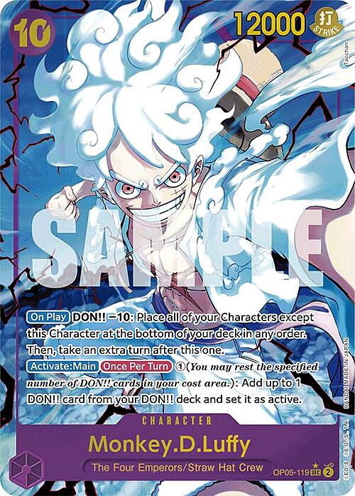 Monkey.D.Luffy Card Front