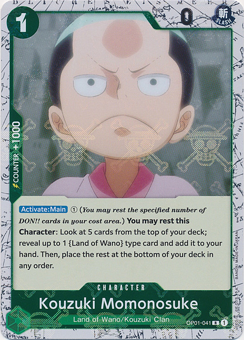 Kouzuki Momonosuke Card Front
