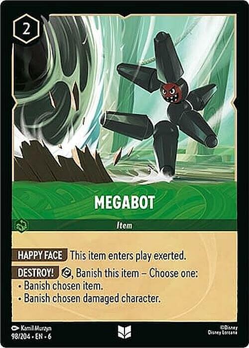 Megabot Card Front