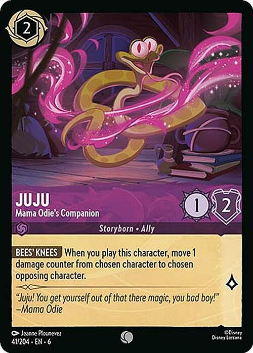 Juju - Mama Odie's Companion Card Front