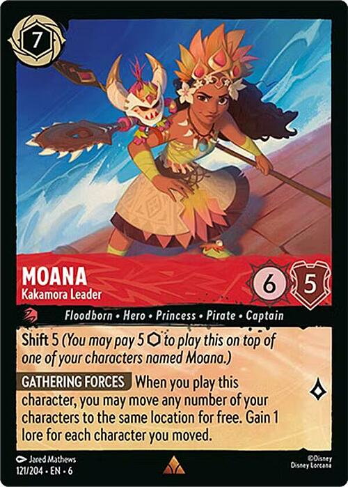 Moana - Kakamora Leader Card Front