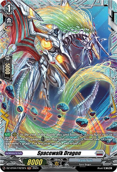 Spacewalk Dragon Card Front