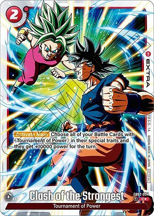 Clash of the Strongest Card Front